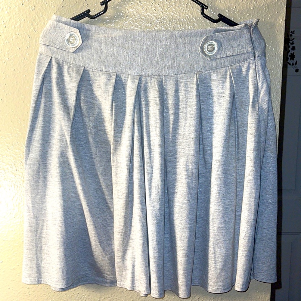 Skirt Size 5 Silver